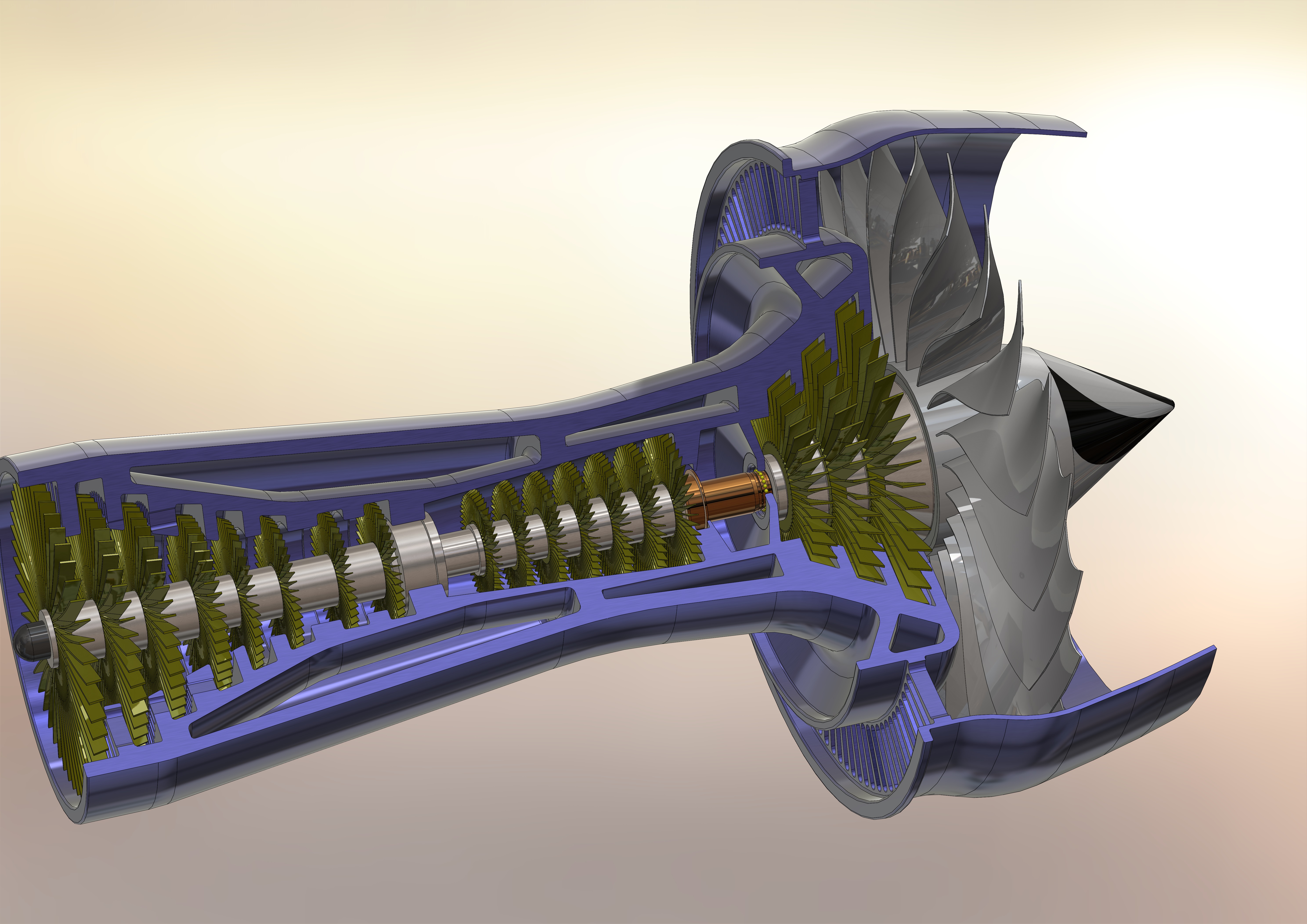 燃气轮机发动机 sw21